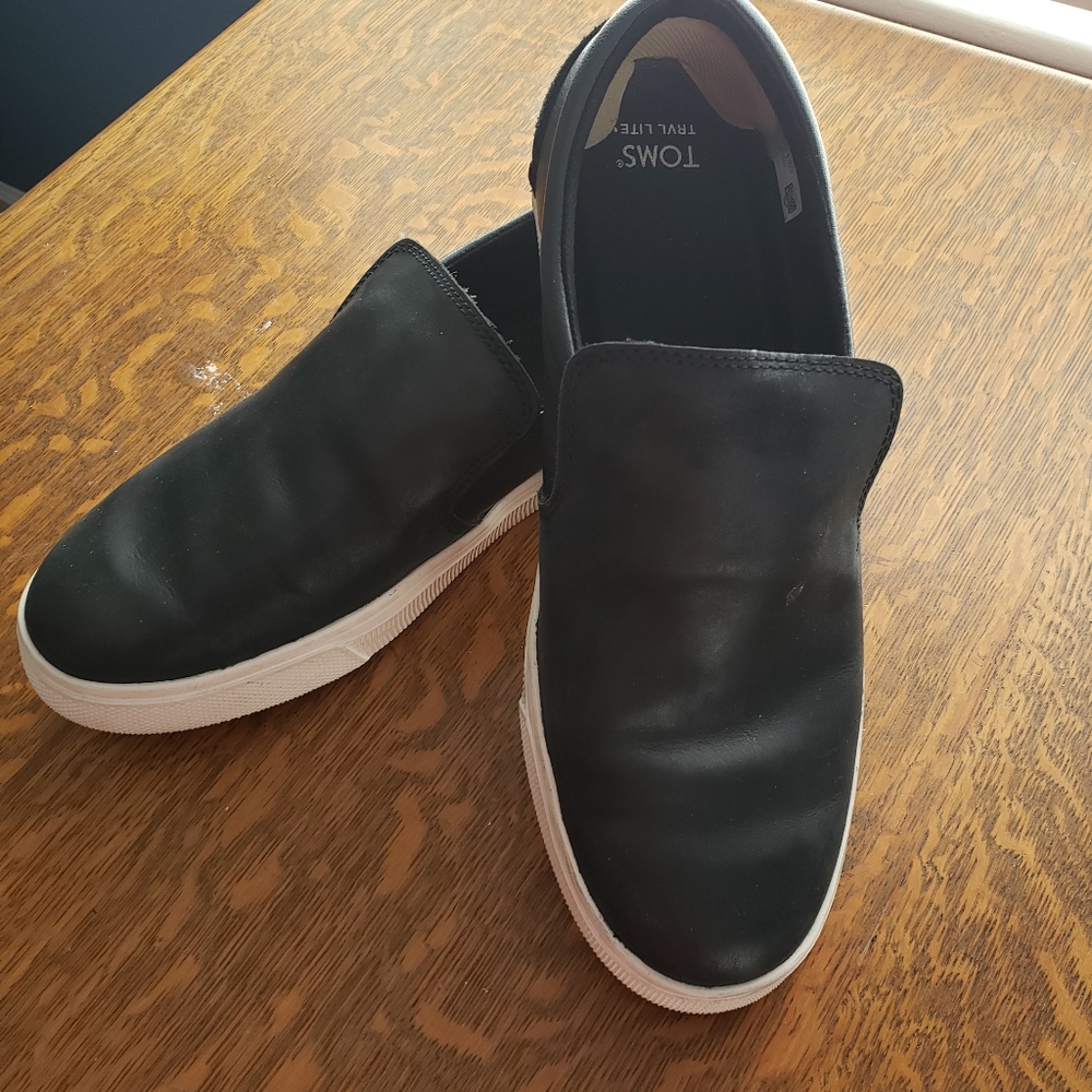 Tom's ortholite slip ons